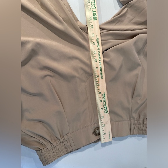 Zyia Wide Leg Khaki Pants, Size XL - Picture 8 of 11